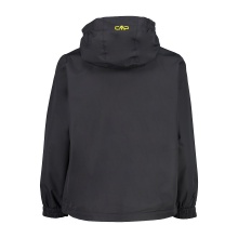 CMP rain jacket made of ripstop with hood (waterproof) anthracite grey children